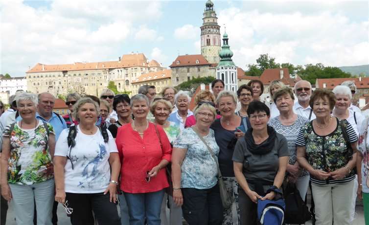 26 Sängerinnen und Sänger reisten gemeinsam als Chor nach Tschechien. privat