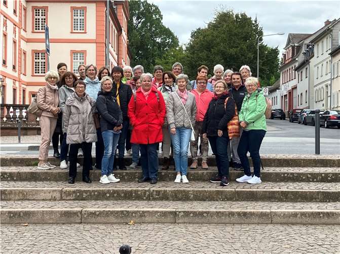 26 gut gelaunte Frauen der Katholischen Frauengemeinschaft Trimbs waren auf Tour. Foto: privat