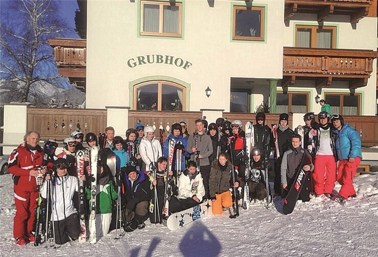 28 Schüler konnten neben dem Projekt auch noch das Ski- und Snowboardfahren verbessern. privat