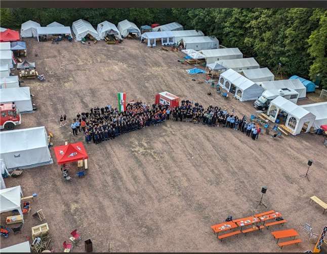 280 Jugendliche aus 23 Jugendfeuerwehren des Landkreises Mayen-Koblenz nahmen am Zeltlager in Mayen teil. Fotos: Kreisjugendfeuerwehrverband MYK