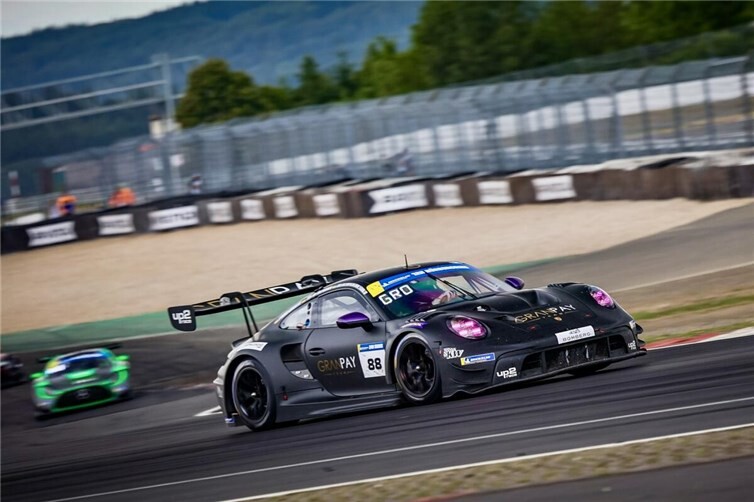 2.Platz im Gesamtklassement der Michelin 12H Nürburgring - #88 Up2Race, Fabio Grosse / Tim Heinemann / Oleksiy Kikireshko, Porsche 911 GT3 R (992) EVO