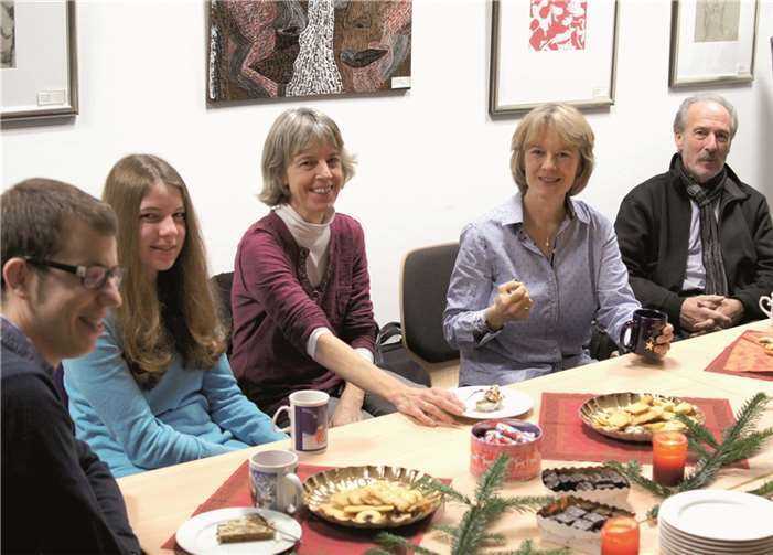 2.v.r. Ricarda Bauer von der Rheinischen. privat