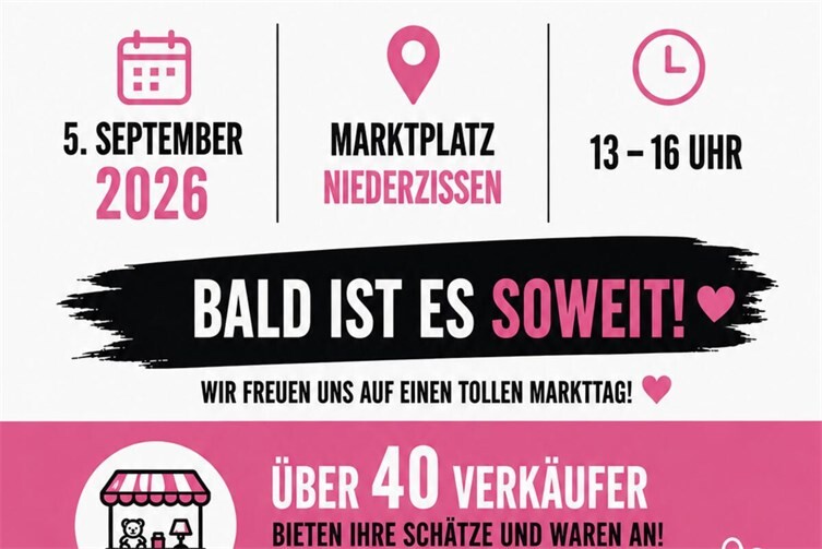 3. Flohmarkt am Marktplatz in Niederzissen 