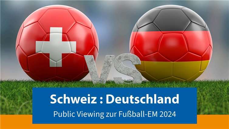 3. Gruppenspiell der EM: Schweiz gegen Deutschland. Foto: Julydfg - Adobe Stock