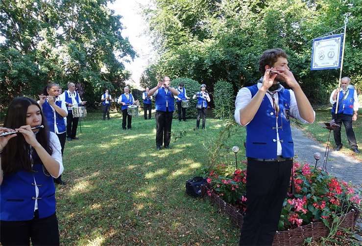 3 Meter Abstand zwischen den Musikern: Das ist die Regel.