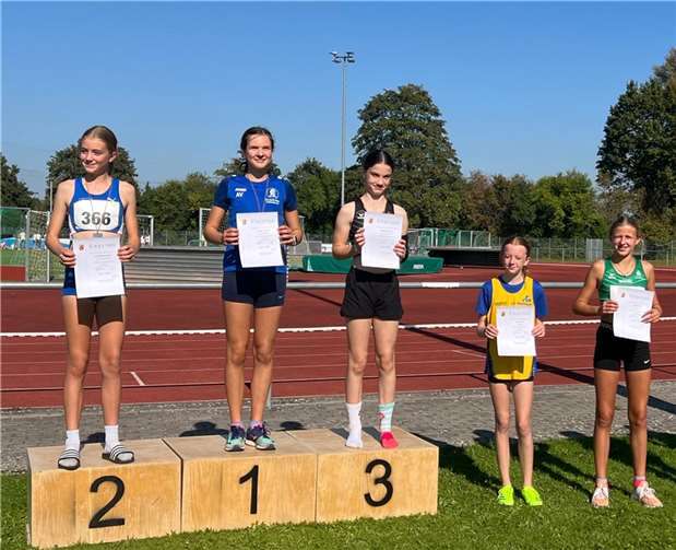 3. Platz im Dreikampf: Magdalena Schuh.