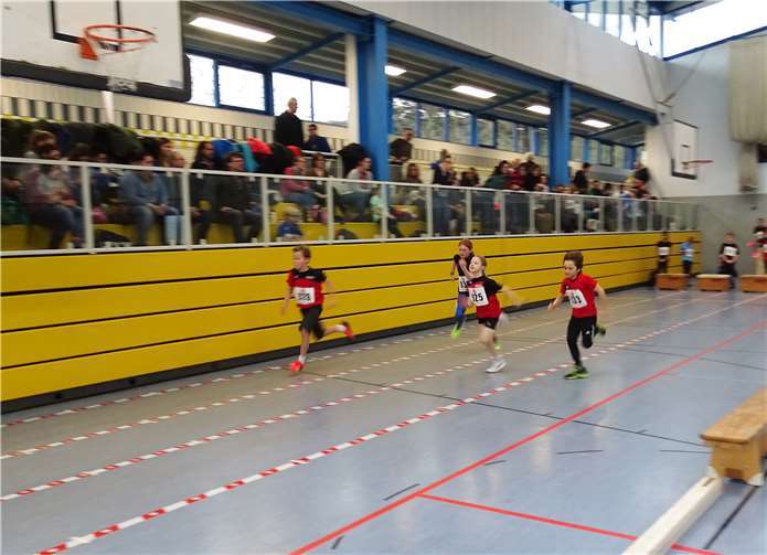 30 Meter Sprint in der U12er.