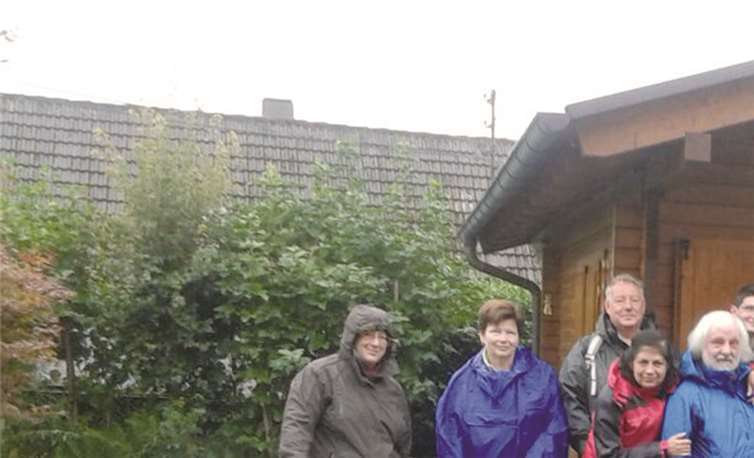 30 Personen der Dorfgemeinschaft Werlenbach nahmen an der Wanderung teil. Privat