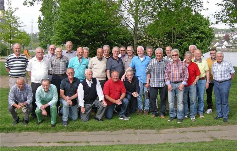 30 Teilnehmer kamen zum Treffen der ehemaligen Jugendspieler. privat