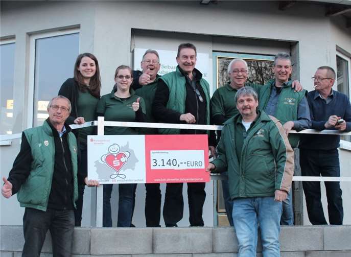 3140 Euro kamen bei der Spendenaktion zusammen.Foto: privat