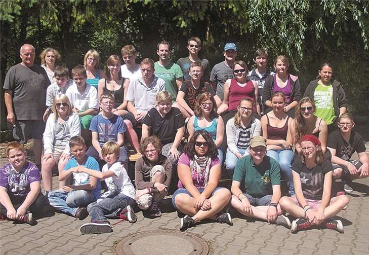 32 Jungschützen aus der Voreifel waren auf den Spuren der Indianer unterwegs.privat