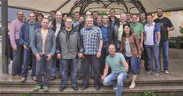 32 „silberne Abiturienten“ des PJG trafen sich, um in Erinnerungen zu schwelgen und zu feiern.privat