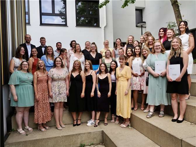 34 Erzieher schließen Ausbildung an Hildegard-von-Bingen Schule ab. Foto: Dr. Thomas Senft