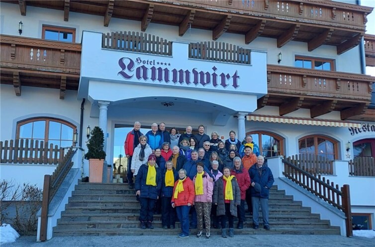 35 Mitglieder fuhren nach Österreich.  Foto: privat