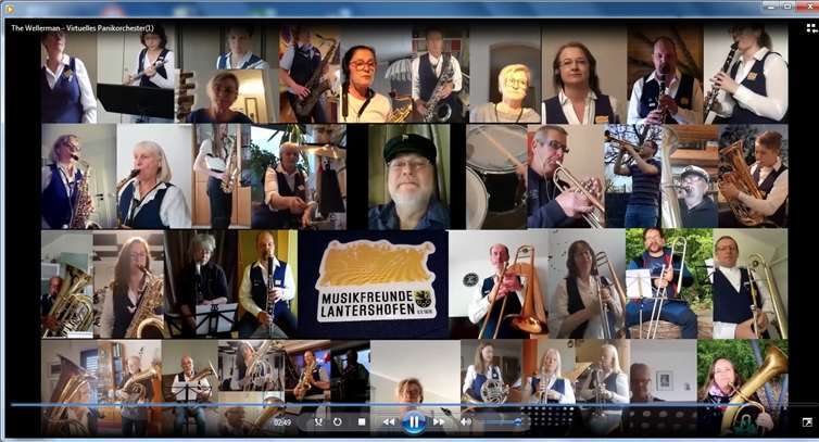 35 Musiker beteiligten sich an diesem Online-Projekt. Foto: privat