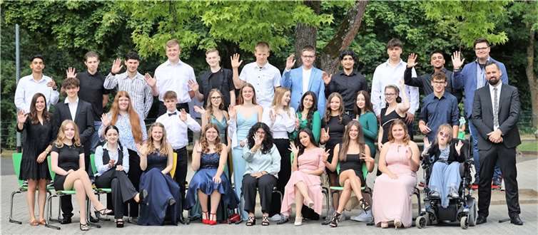 36 Schülerinnen und Schüler feierten ihren Abschluss an der CSS.  Foto: privat