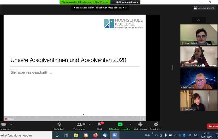 37 Absolventinnen und Absolventen der Werkstofftechnik Glas und Keramik konnte der Fachbereich bauen-kunst-werkstoffe der Hochschule Koblenz feierlich verabschieden.Foto: Hochschule Koblenz