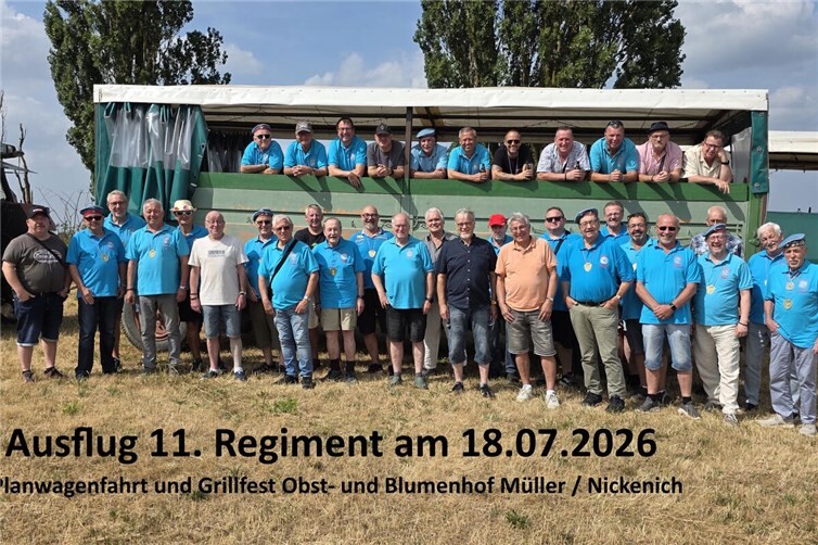 37 Teilnehmer gingen auf eine fröhliche Planwagenfahrt