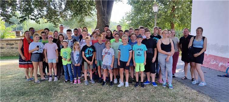 38 Kinder und 8 Betreuer erlebten eine spannende Zeit an der Schlei.  Foto: privat