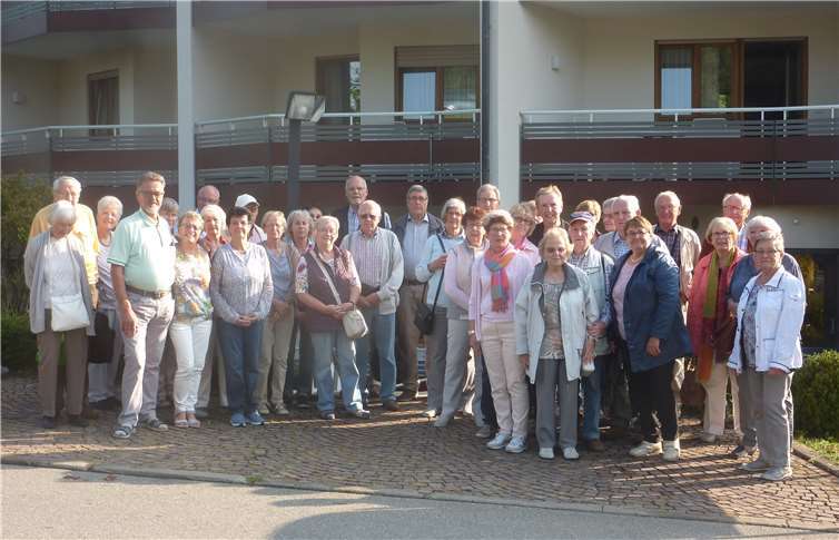 39 Seniorinnen und Senioren gingen auf große Fahrt in die Bodenseeregion.privat