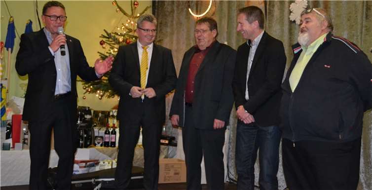 40 Jahre Vereinstreue konnten vier Mitglieder vorweisen.privat