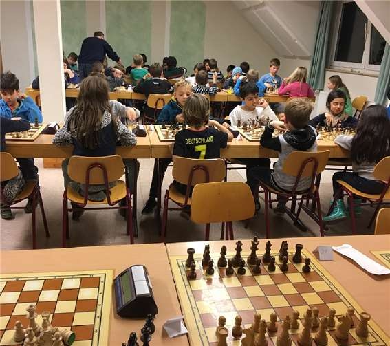 40 Kinder und Jugendliche spielten sechs Runden je 20 Minuten. privat