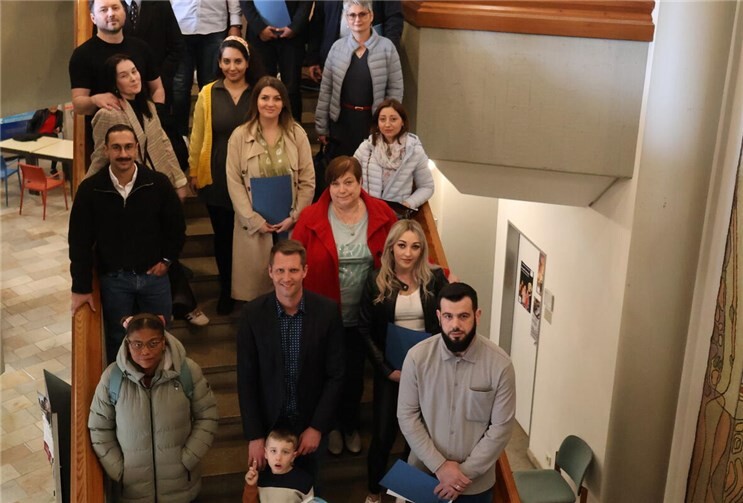 40 Personen erhielten ihre Einbürgerungsurkunde.