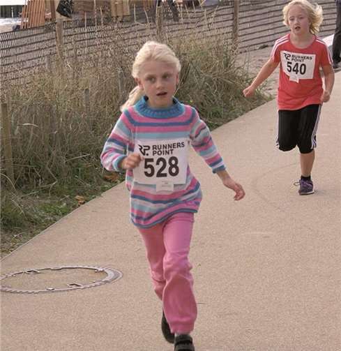 4:11 Minuten bedeuteten für Leonie Kupser vom LT TuS Lonnig die drittschnellste Zeit.privat