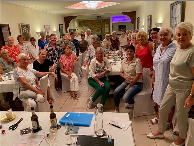 42 Mitgliederinnen nahmen an der Versammlung teil.  Foto: privat