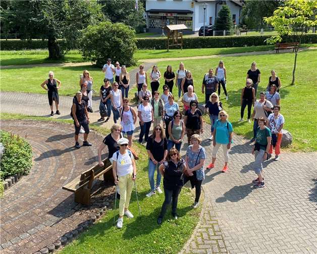 43 Mitglieder, fast die Hälfte des Vereins, nahmen an der Wanderung teil. Foto: privat
