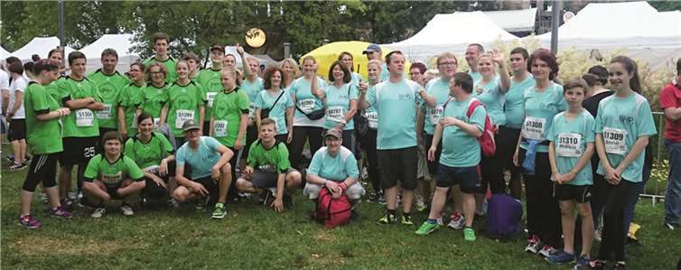 44 Hobbyläufer gingen für das Herz-Jesu-Haus Kühr und die Förderschule Untermosel an den Start.privat