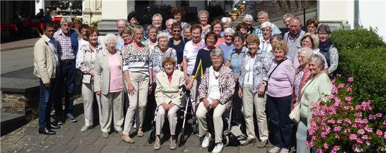 44 Teilnehmerinnen und Teilnehmer beteiligten sich an dem Halbtagesausflug. Fotos: Anita Radermacher