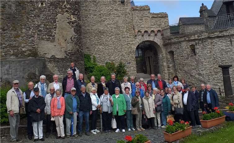 45 Mitglieder der Senioren-Union besichtigten die Reichsburg in Cochem. Foto: privat