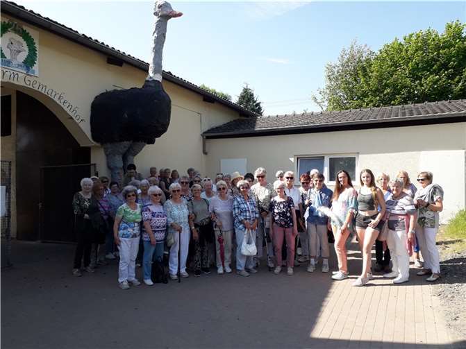 46 Frauen nahmen an der Halbtagsfahrt zum Gemarkenhof teil.  Foto: Ingrid Frey