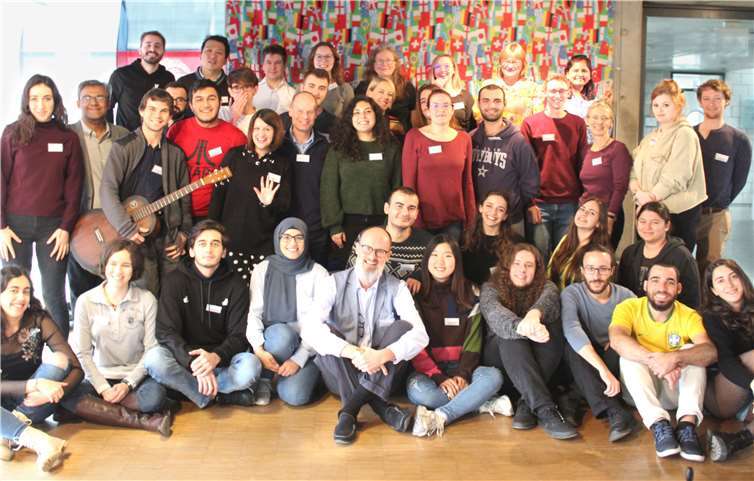 46 internationale Lehrende und Studierende aus 18 Ländern zu Gast am RheinAhrCampus, Remagen.Foto: Borgmann, RheinAhrCampus