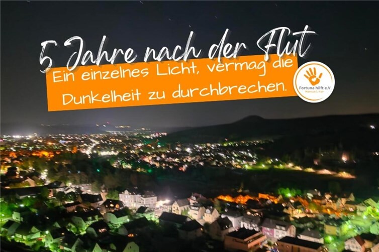5 Jahre nach der Flut - Fortuna hilft e. V. macht weiter.