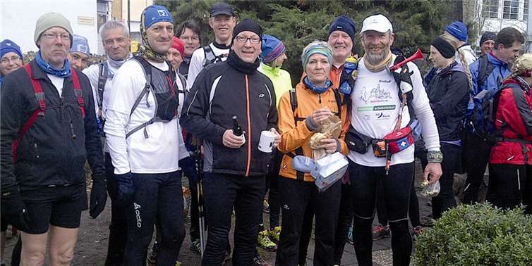 50 Cent pro gelaufenem Kilometer spenden die Läufer beim Rheinsteig-Erlebnislauf.privat