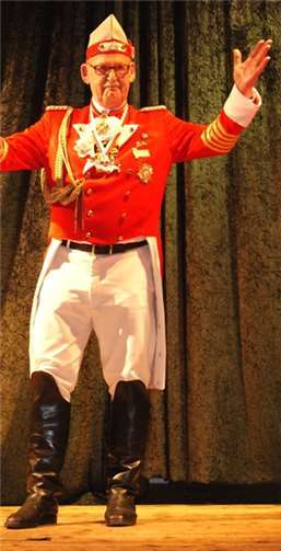 50 Jahre Stadtsoldat: Manfred (Mella) Küpper.