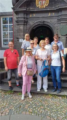 50 Jahre später: Ehemalige Realschüler entdecken Mayen neu. Foto: privat