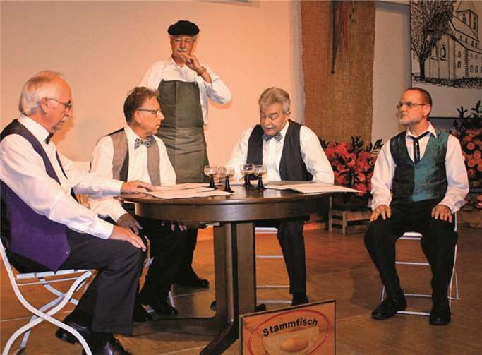 50 Jahren nach der Fernseh-Ausstrahlung wurde die „Die fröhliche Weinrunde“ wieder aufgeführt. DL