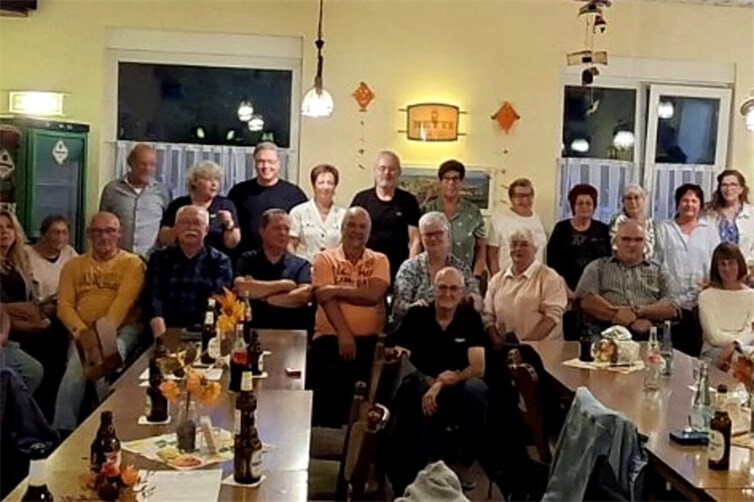 50-jähriges Klassentreffen im Vereinsheim der Vereinigung Heddesdorfer Bürger