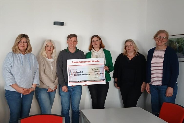 500 Euro konnten bei der Spendenübergabe überreicht werden.