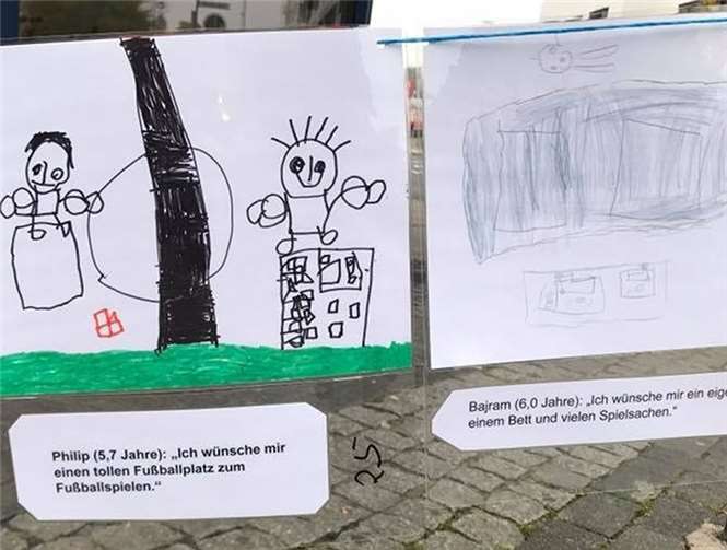 500 Neuwieder Kinder haben in Bildern und Zeichnungen ihre Wünsche für eine kinderfreundliche Stadt kundgetan. privat