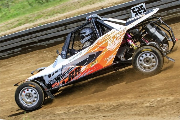 #525 Mike Westhoff mit Vollgas Richtung Podium in Dauban!