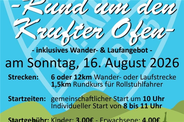 54. Wandertag des TV Kruft