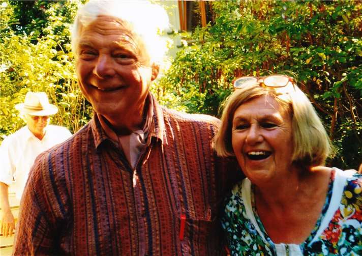 55 Jahre Glück: Traugott Scholz und Gundula Schroeder. Fotos: privat