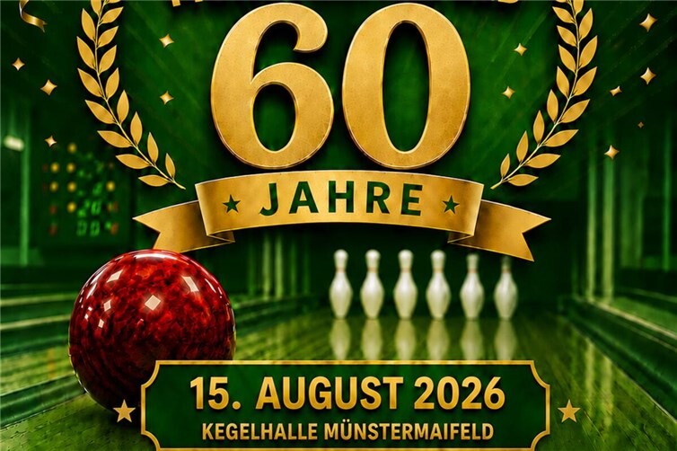 60 jähriges Vereinsjubiläum