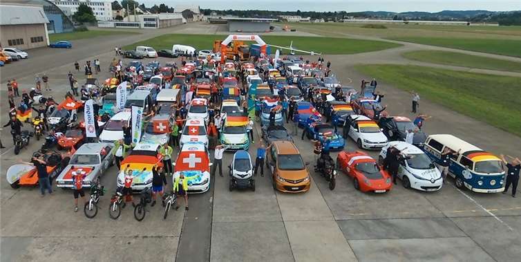 60 unterschiedliche E-Mobile werden bei der WAVE-Trophy in Sinzig einlaufen.Foto: privat