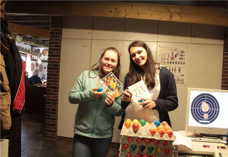 600 Ostereier fanden an diesem Tag neue Besitzer.