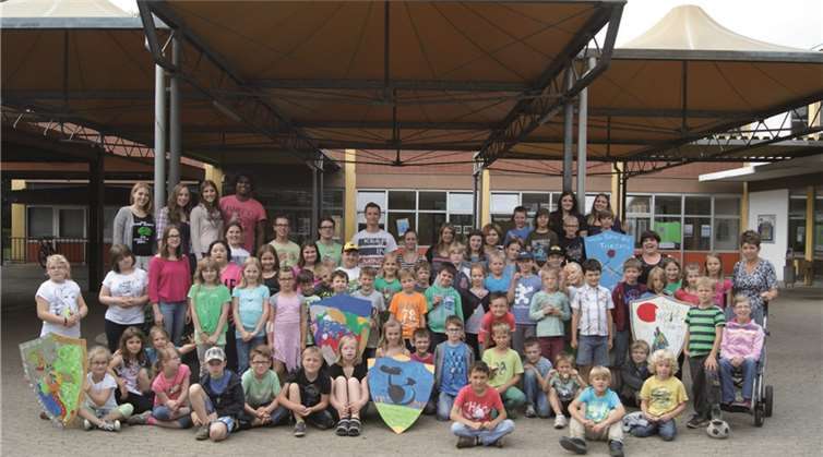 61 Kinder waren dieses Jahr bei der Stadtranderholung dabei. privat
